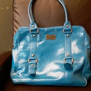 timi & leslie blue diaper bag